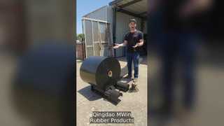 AI-Qingdao MWin Rubber Conveyor Belt Introduction