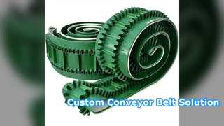 Custom PVC Conveyor Belt For Packaging Sorting