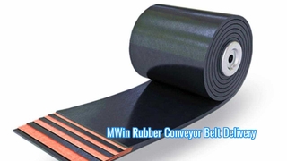 Rubber belt delivery